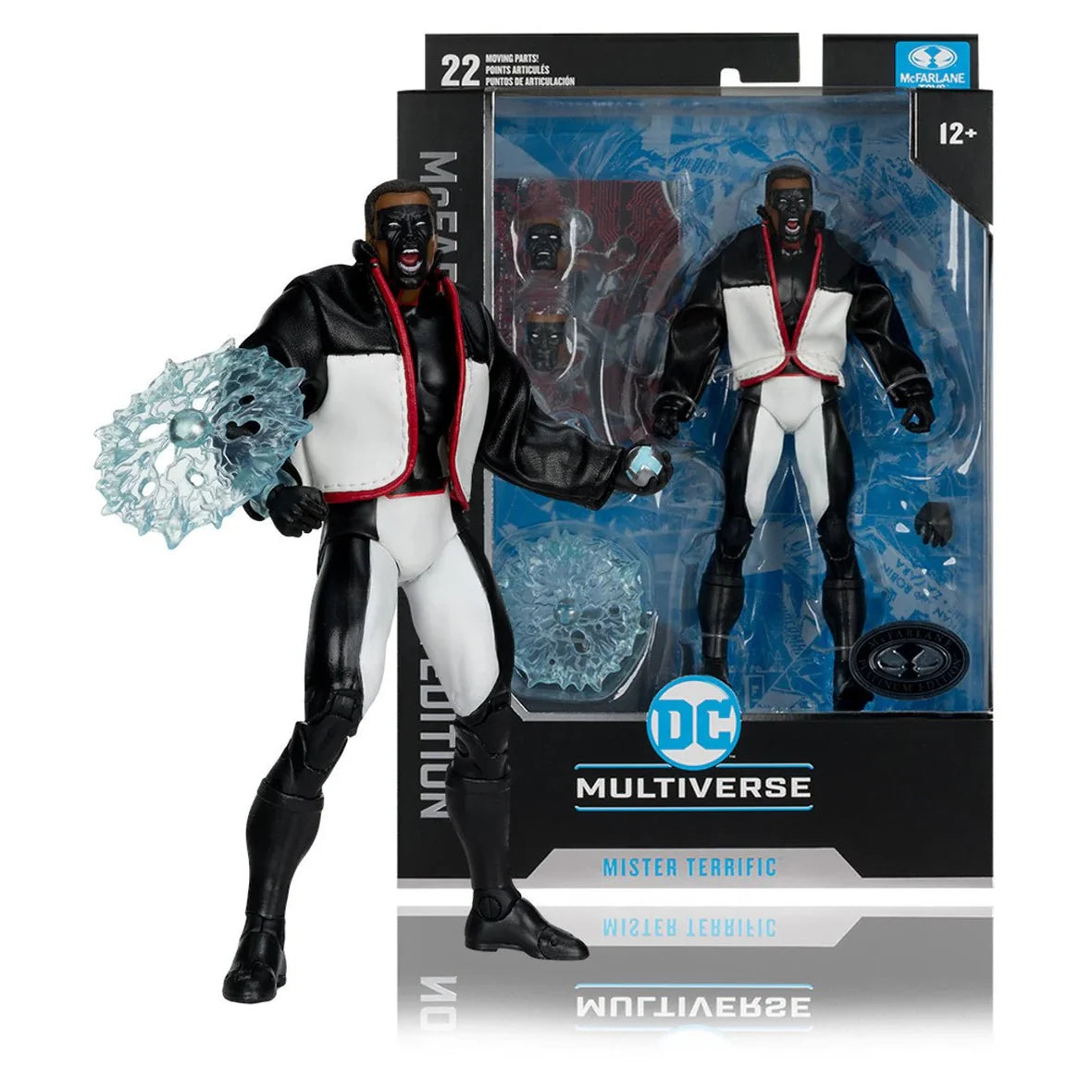 Mr Terrific Platinum McFarlane Collector Edition Action Figure