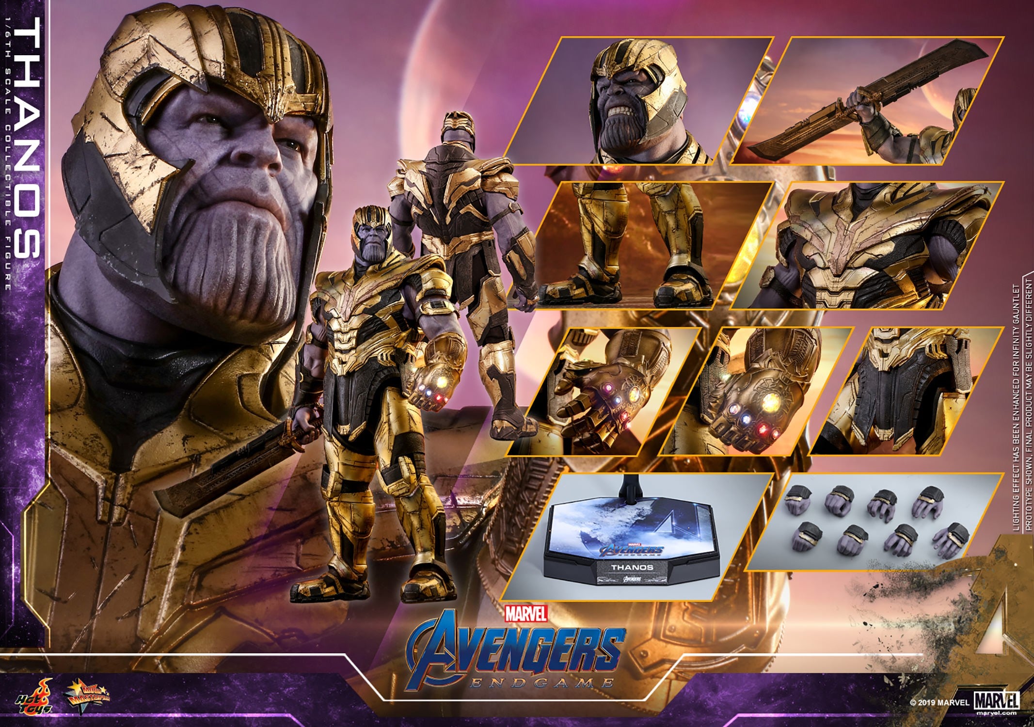 Thanos (Avengers: Endgame) Sixth Scale Figure by Hot Toys