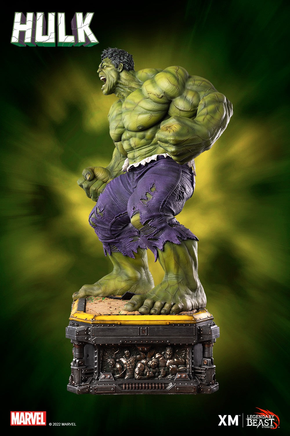 The Incredible Hulk: Modern Enraged Version 1/3 Statue by Legendary Beast Studios