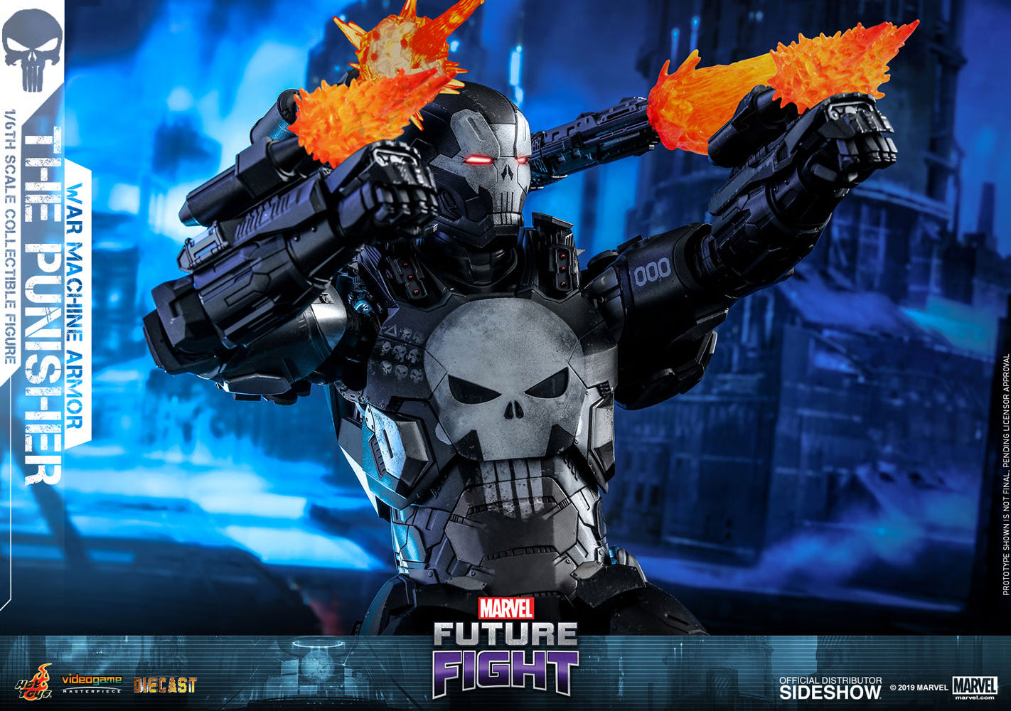 The Punisher War Machine Armor By Hot Toys