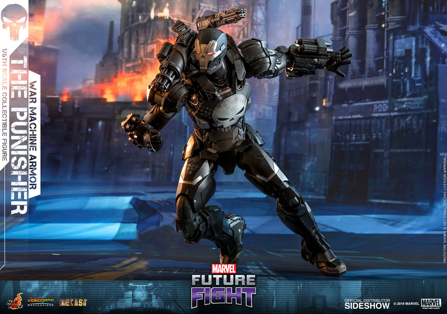 The Punisher War Machine Armor By Hot Toys