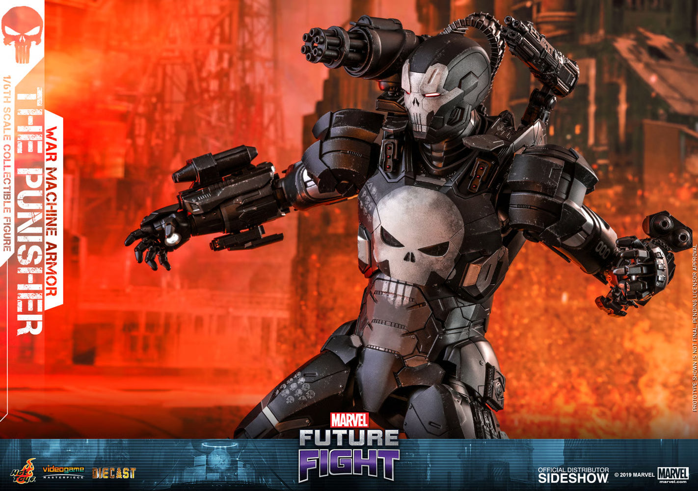 The Punisher War Machine Armor By Hot Toys