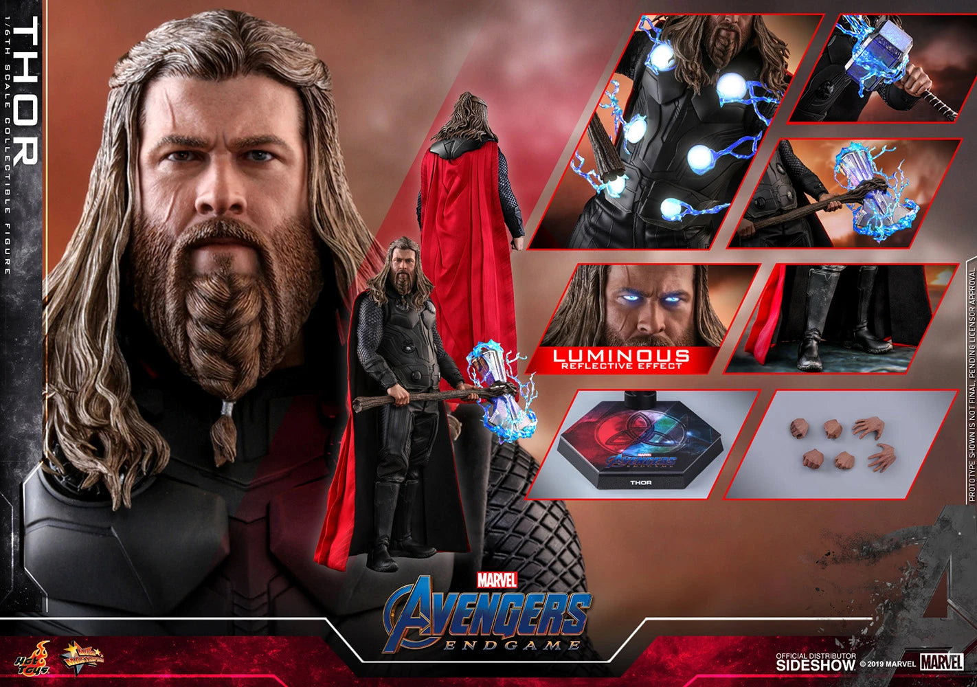 Thor hot toys hot sale avengers infinity war