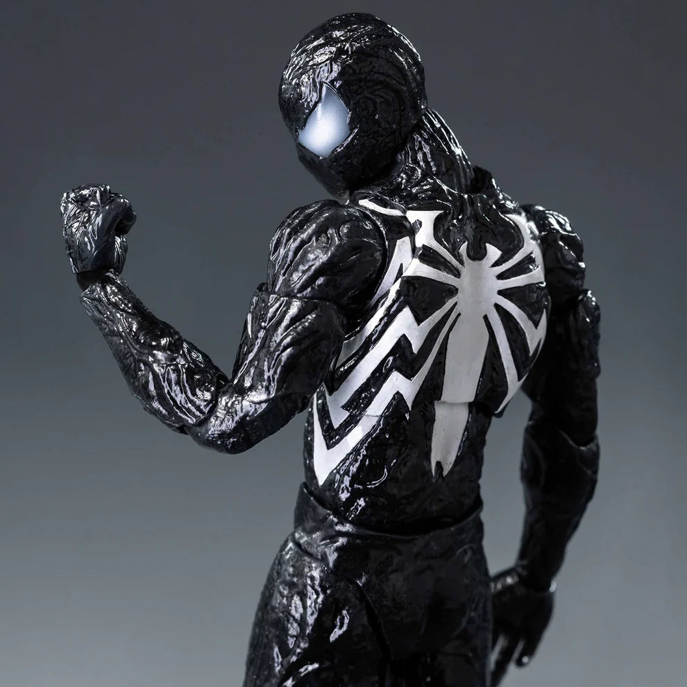 Spider-Man 2 Spider-Man Symbiote Suit Peter Parker Standard Edition DLX Figure By Threezero