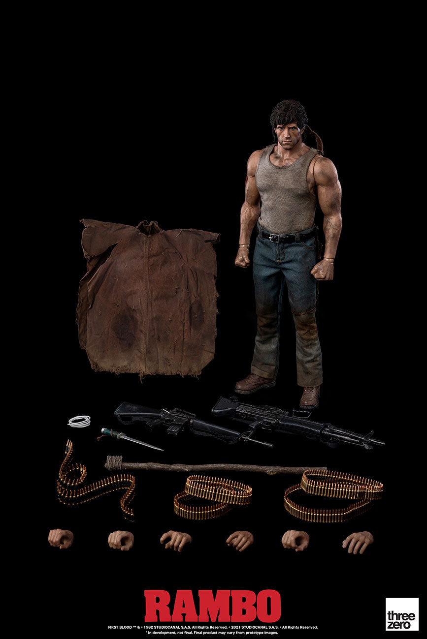 Rambo First Blood 1/6 John Rambo By Threezero