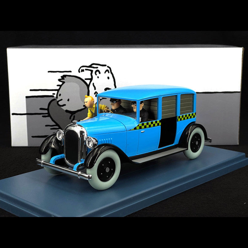 ADVENTURES OF TINTIN The Chicago Taxi Tintin Car #07 1/24 Scale