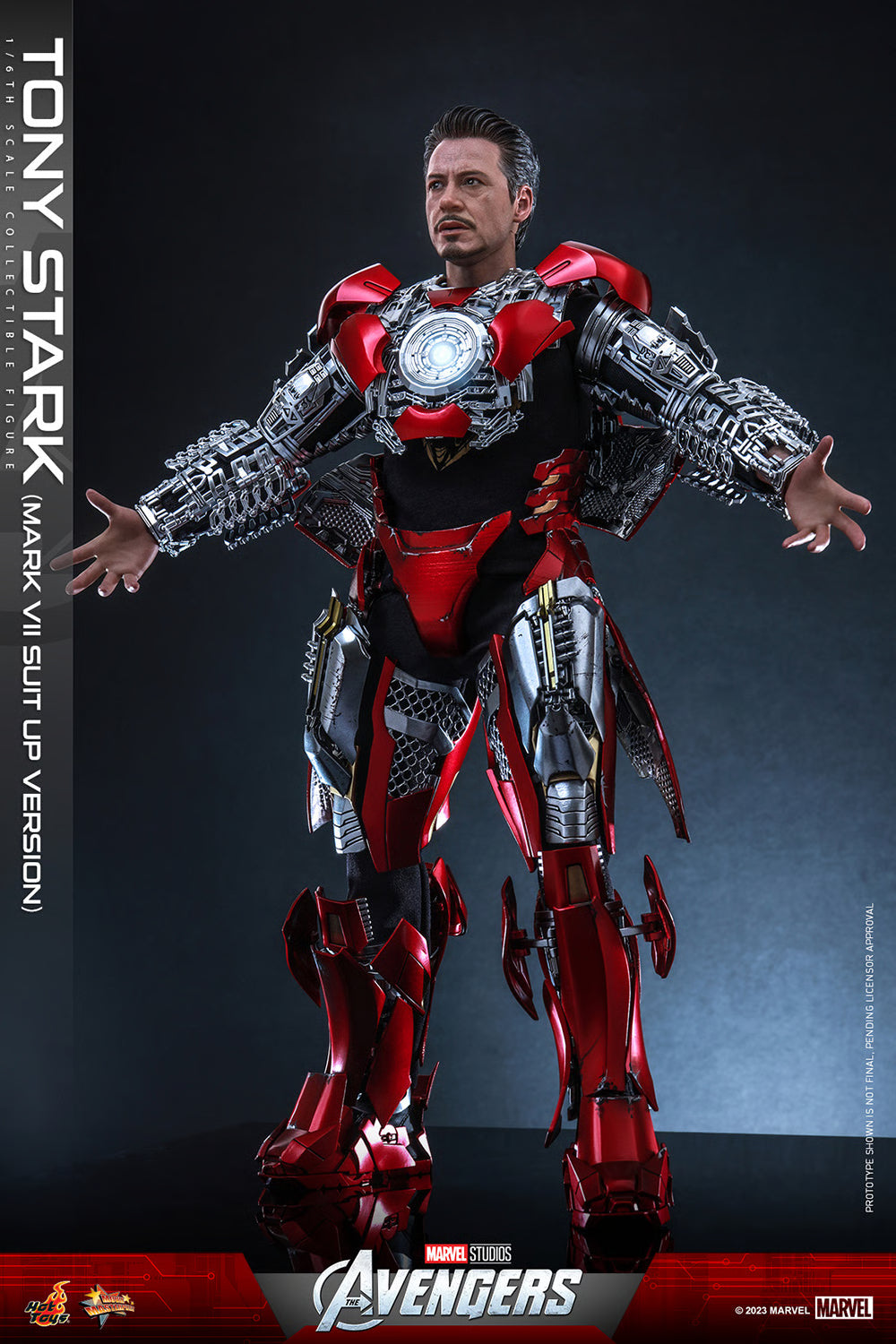 Tony Stark Mark VII Suit-Up Version 9Special Edition) 1/6 Scale By Hot Toys