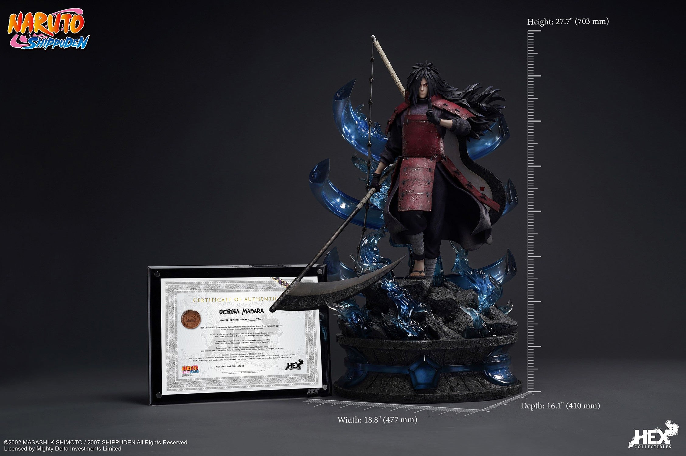 Uchiha Madara Master Museum 1/4 Statue by HEX Collectibles