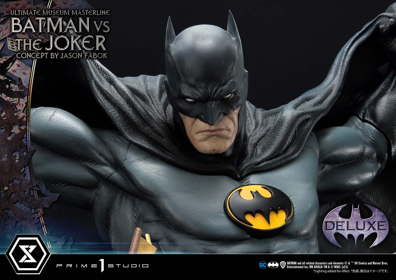 Batman Versus The Joker (Concept By Jason Fabok) Deluxe Bonus Version Statue By Prime1 Studio