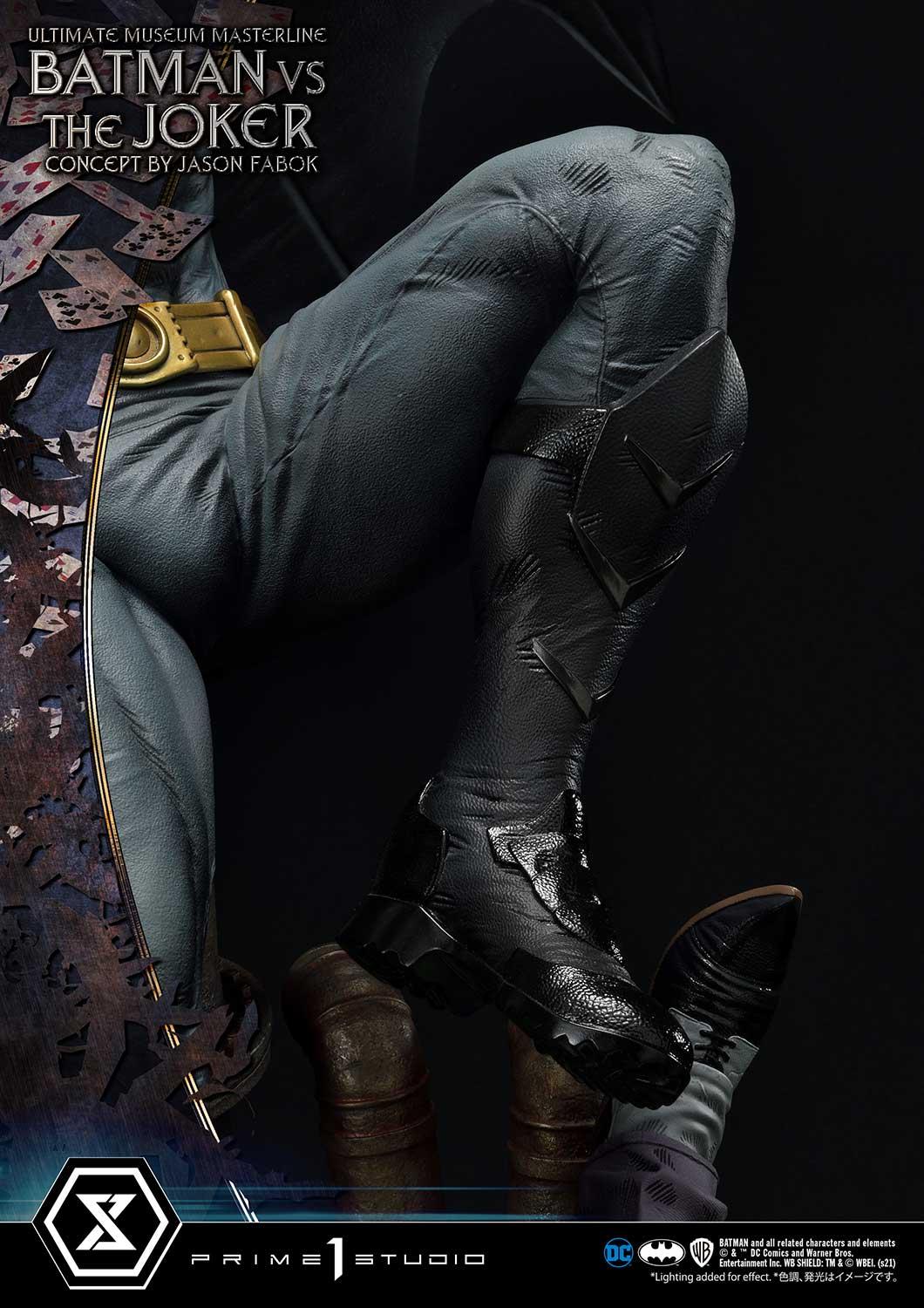 Batman Versus The Joker (Concept By Jason Fabok) Deluxe Bonus Version Statue By Prime1 Studio