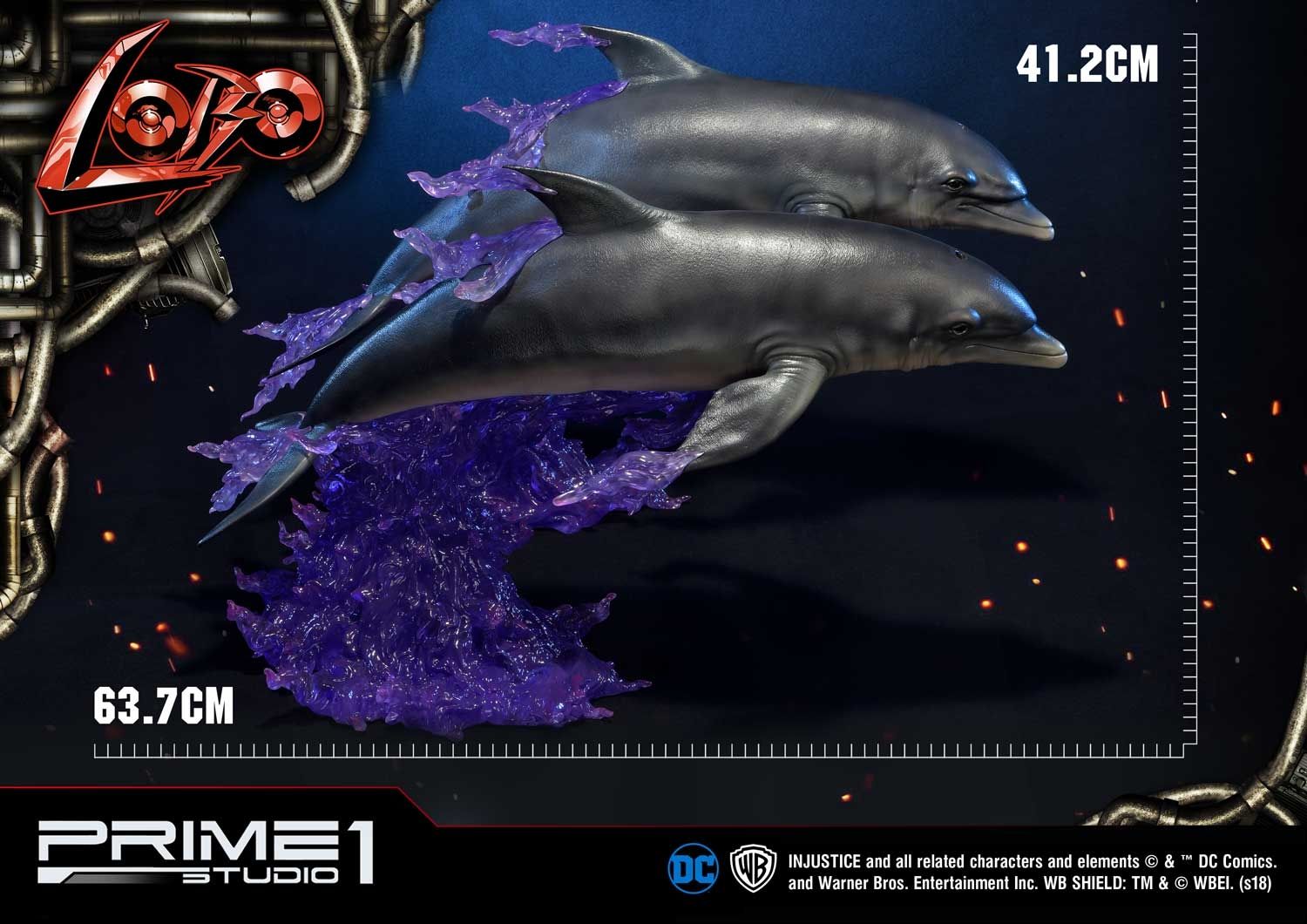 Prime 1 Studio Lobo Deluxe Bonus Version from Injustice: Gods Among Us