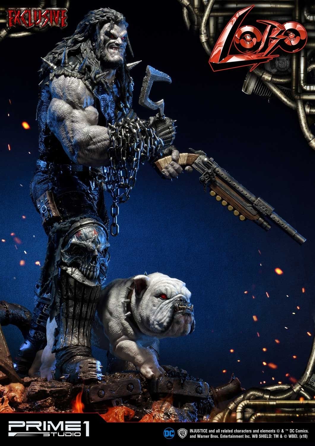 Prime 1 Studio Lobo Exclusive Bonus Version from Injustice: Gods Among Us