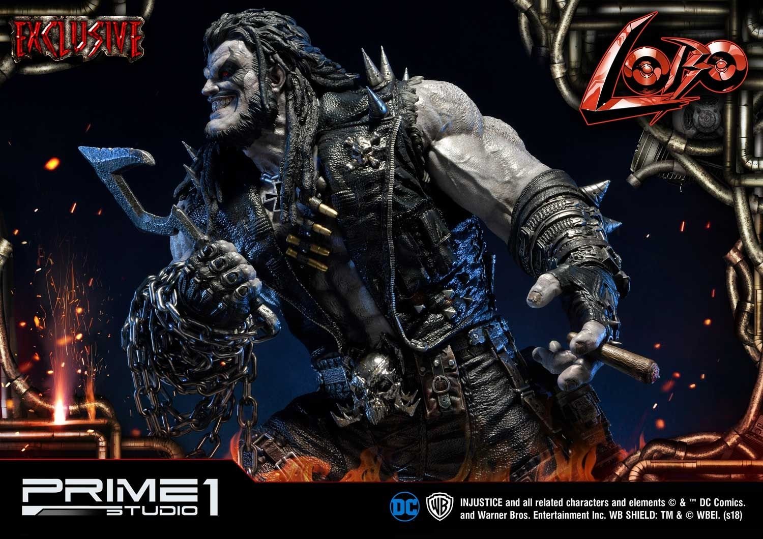 Prime 1 Studio Lobo Exclusive Bonus Version from Injustice: Gods Among Us