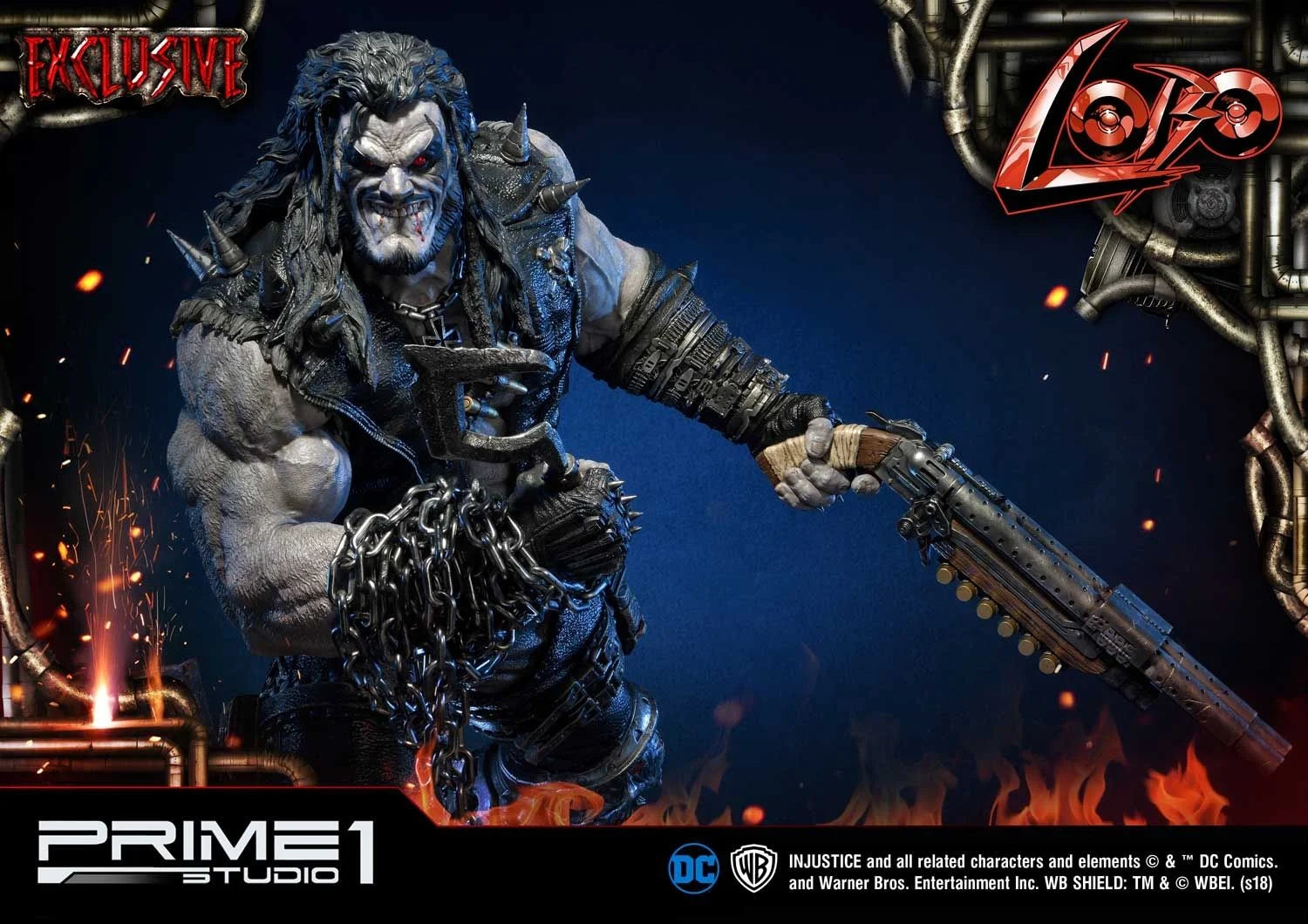 Prime 1 Studio Lobo Exclusive Bonus Version from Injustice: Gods Among Us