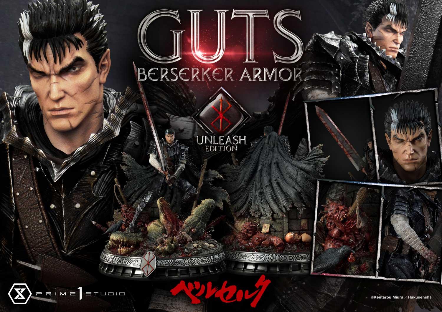 Berserk Guts Berserker Armor Unleash Edition Statue from Prime1 Studios