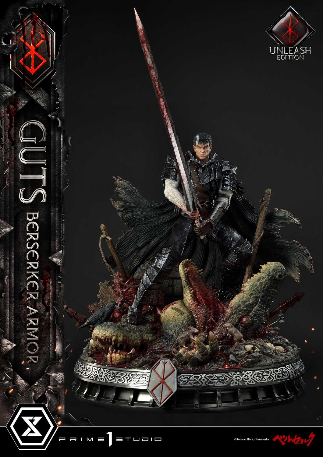 Berserk Guts Berserker Armor Unleash Edition Statue from Prime1 Studios