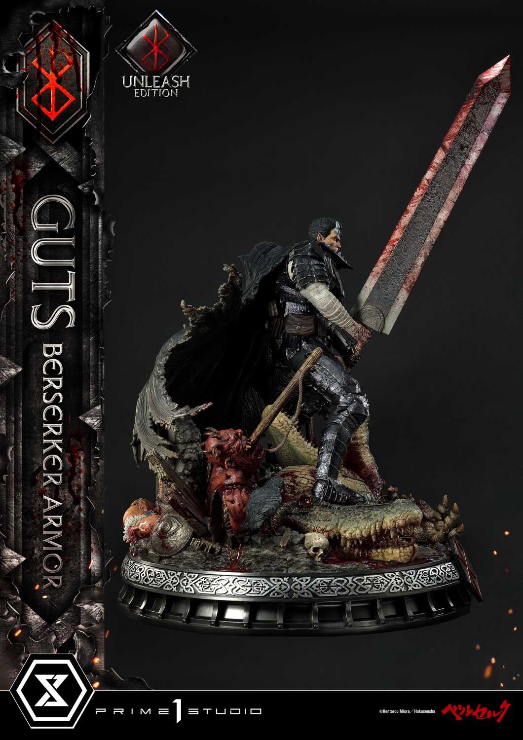 Berserk Guts Berserker Armor Unleash Edition Statue from Prime1 Studios