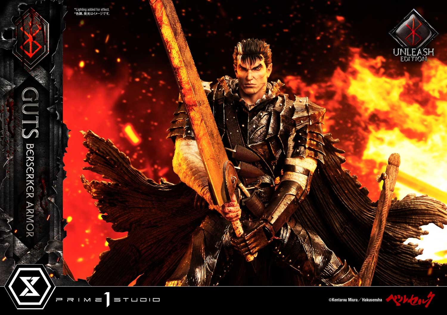 Berserk Guts Berserker Armor Unleash Edition Statue from Prime1 Studios