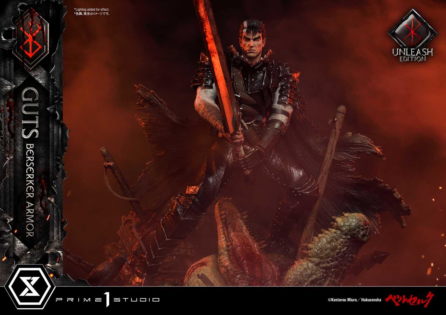 Berserk Guts Berserker Armor Unleash Edition Statue from Prime1 Studios