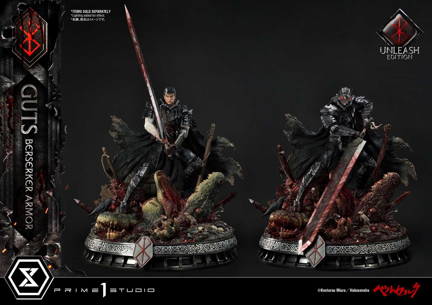 Berserk Guts Berserker Armor Unleash Edition Statue from Prime1 Studios