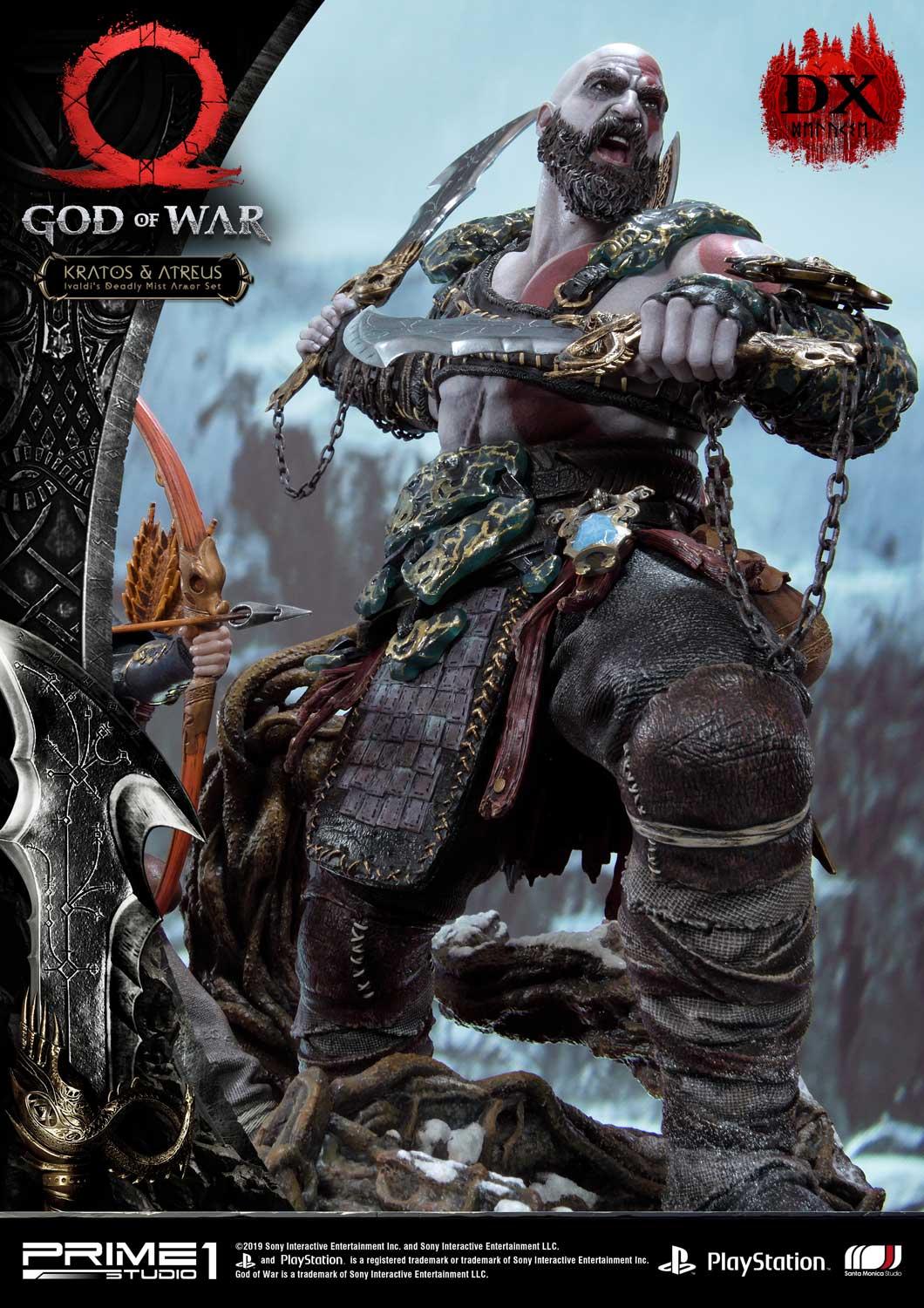 God of War  Kratos & Atreus favorite Ivaldi's Deadly Mist Armor Set Deluxe Version