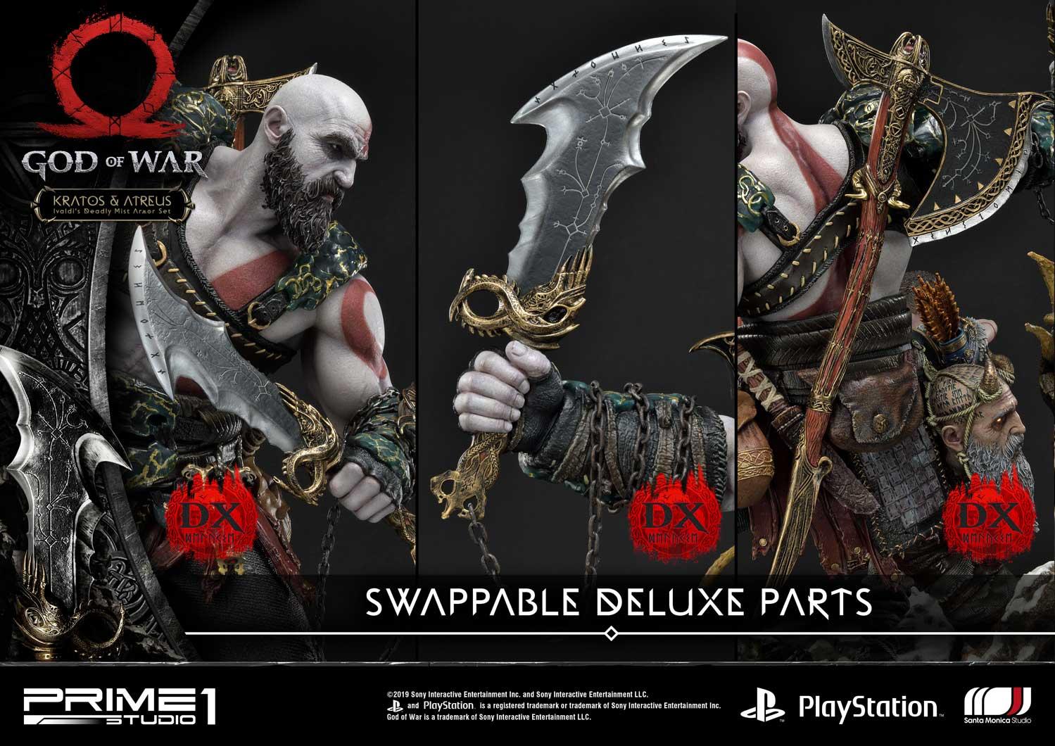 God of War  Kratos & Atreus favorite Ivaldi's Deadly Mist Armor Set Deluxe Version