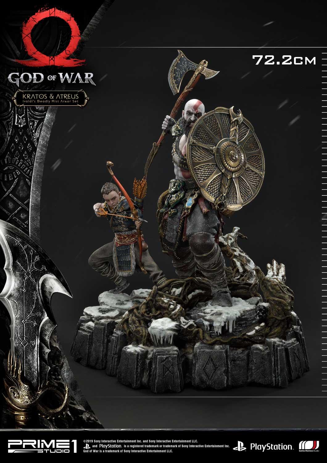 God of War  Kratos & Atreus favorite Ivaldi's Deadly Mist Armor Set Deluxe Version