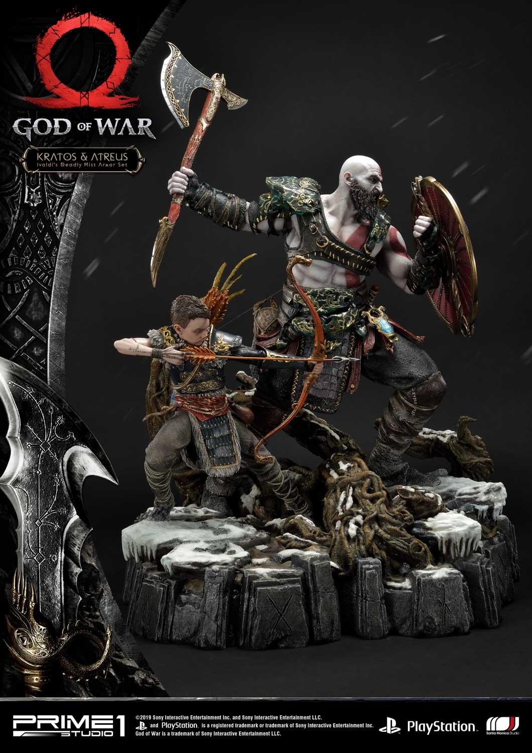 God of War  Kratos & Atreus favorite Ivaldi's Deadly Mist Armor Set Deluxe Version