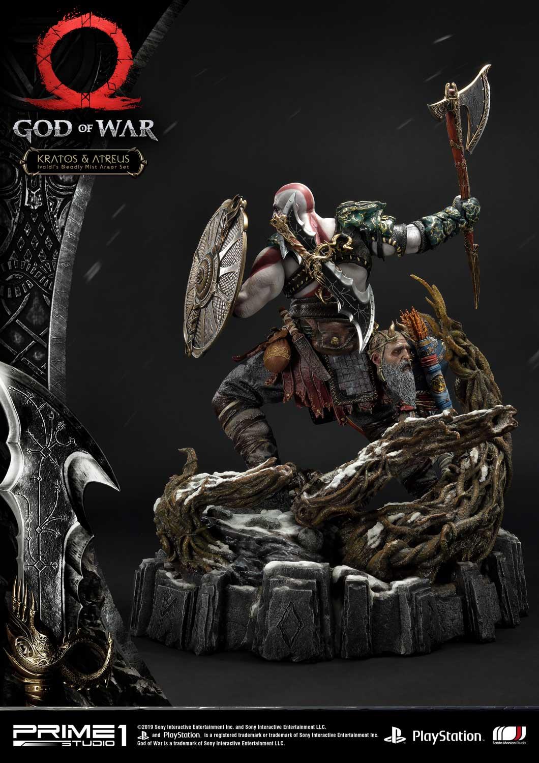 God of War  Kratos & Atreus favorite Ivaldi's Deadly Mist Armor Set Deluxe Version