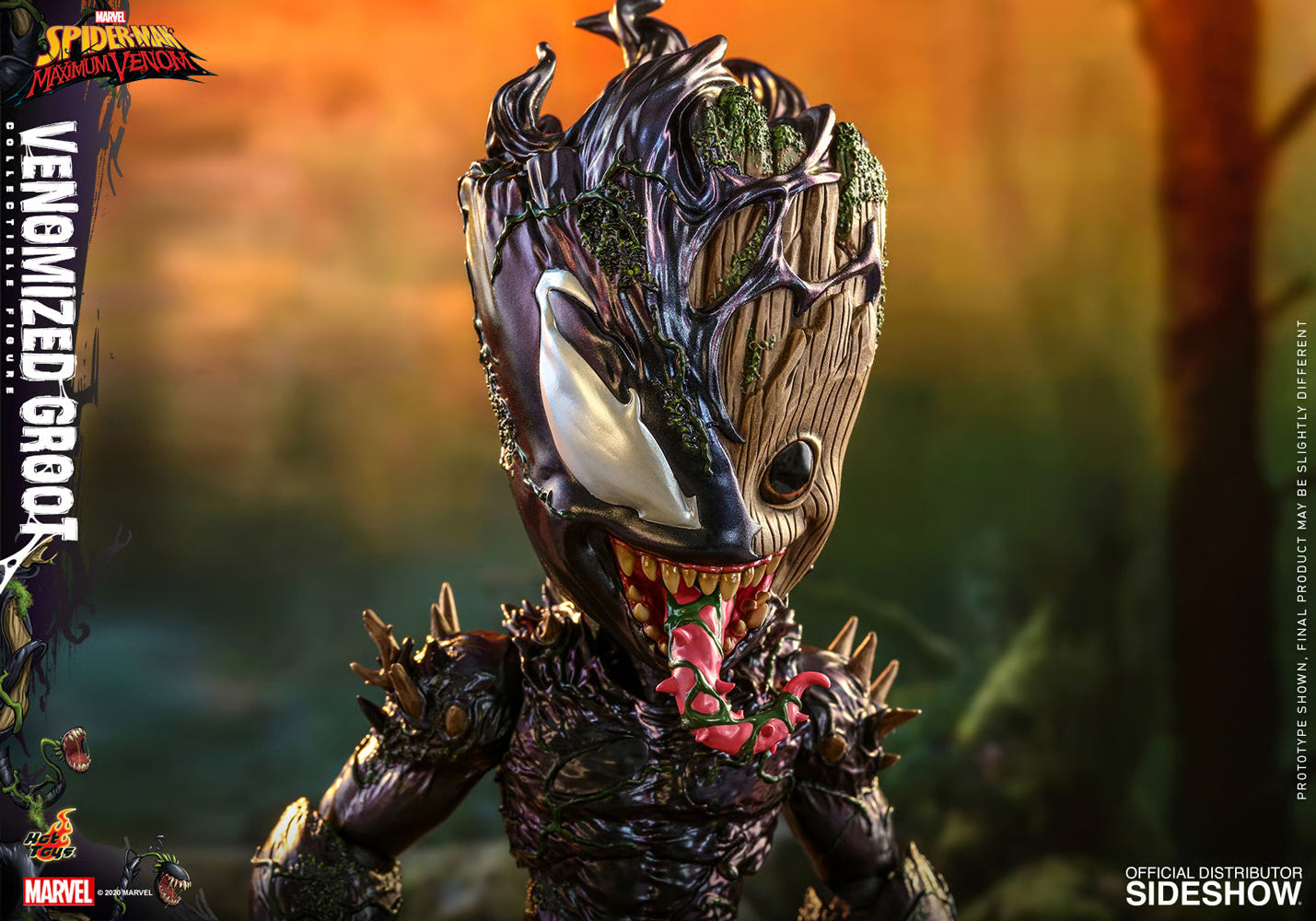 Venomized Groot Sixth Scale Figure By Hot Toys