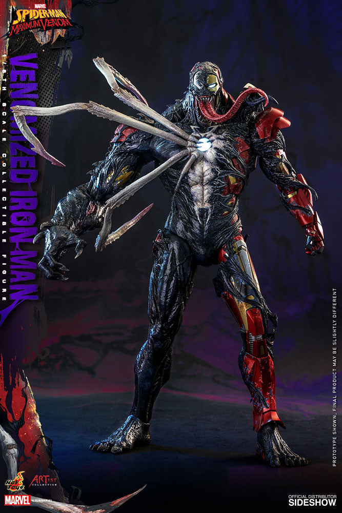 Venomized Iron Man Sixth Scale Figure By Hot Toys