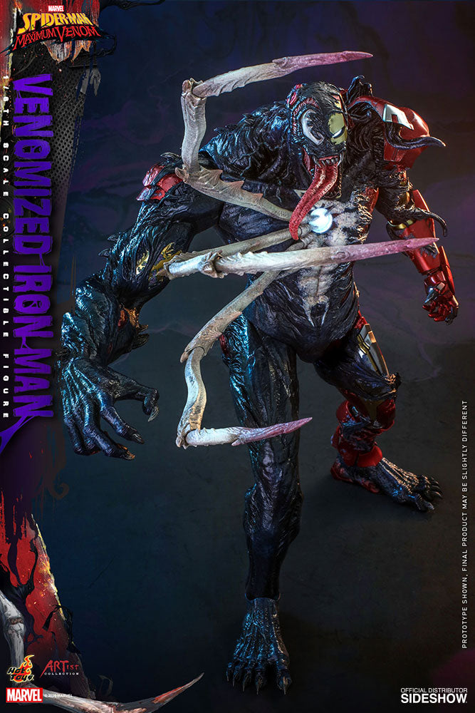 Venomized Iron Man Sixth Scale Figure By Hot Toys