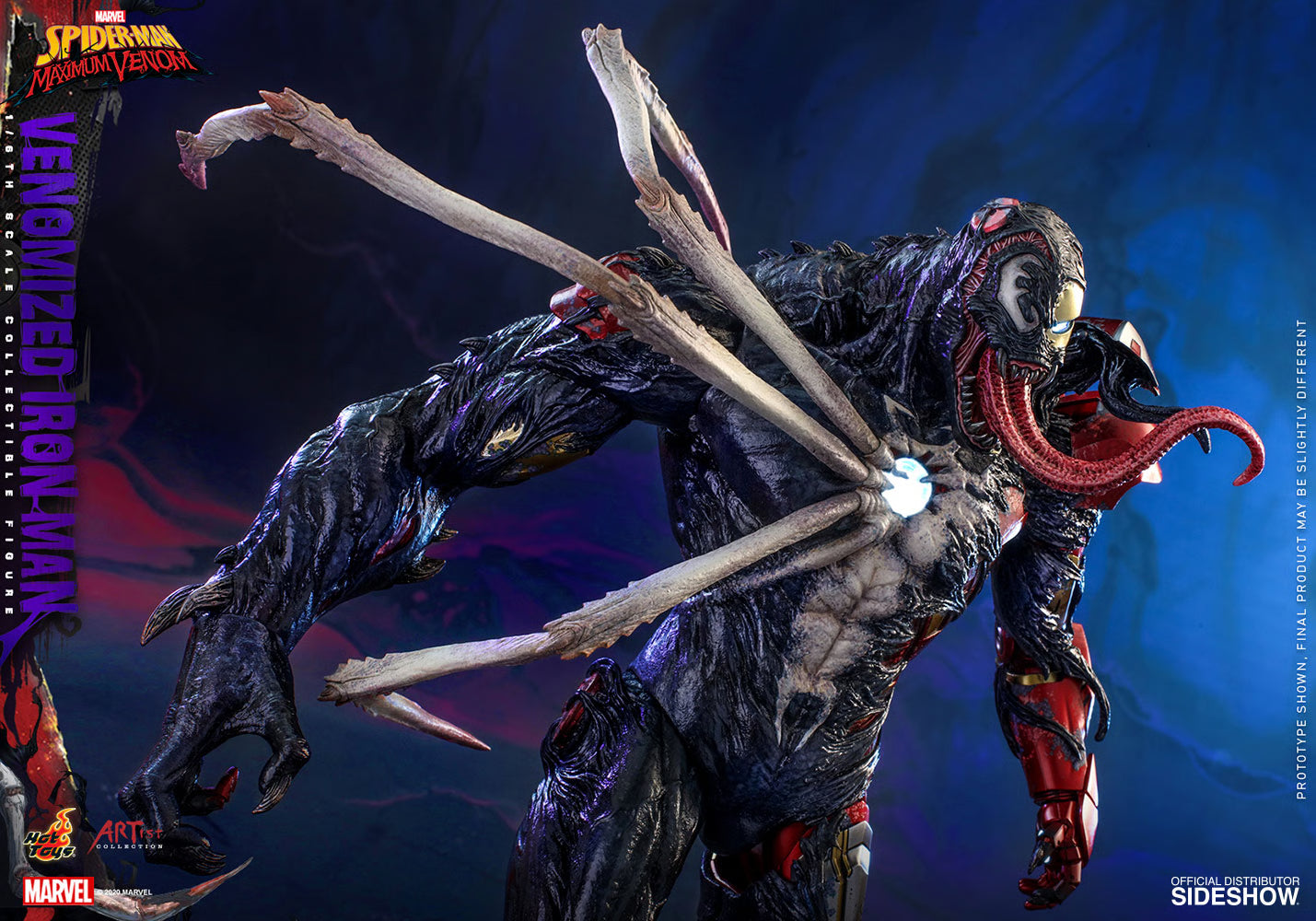 Venomized Iron Man Sixth Scale Figure By Hot Toys