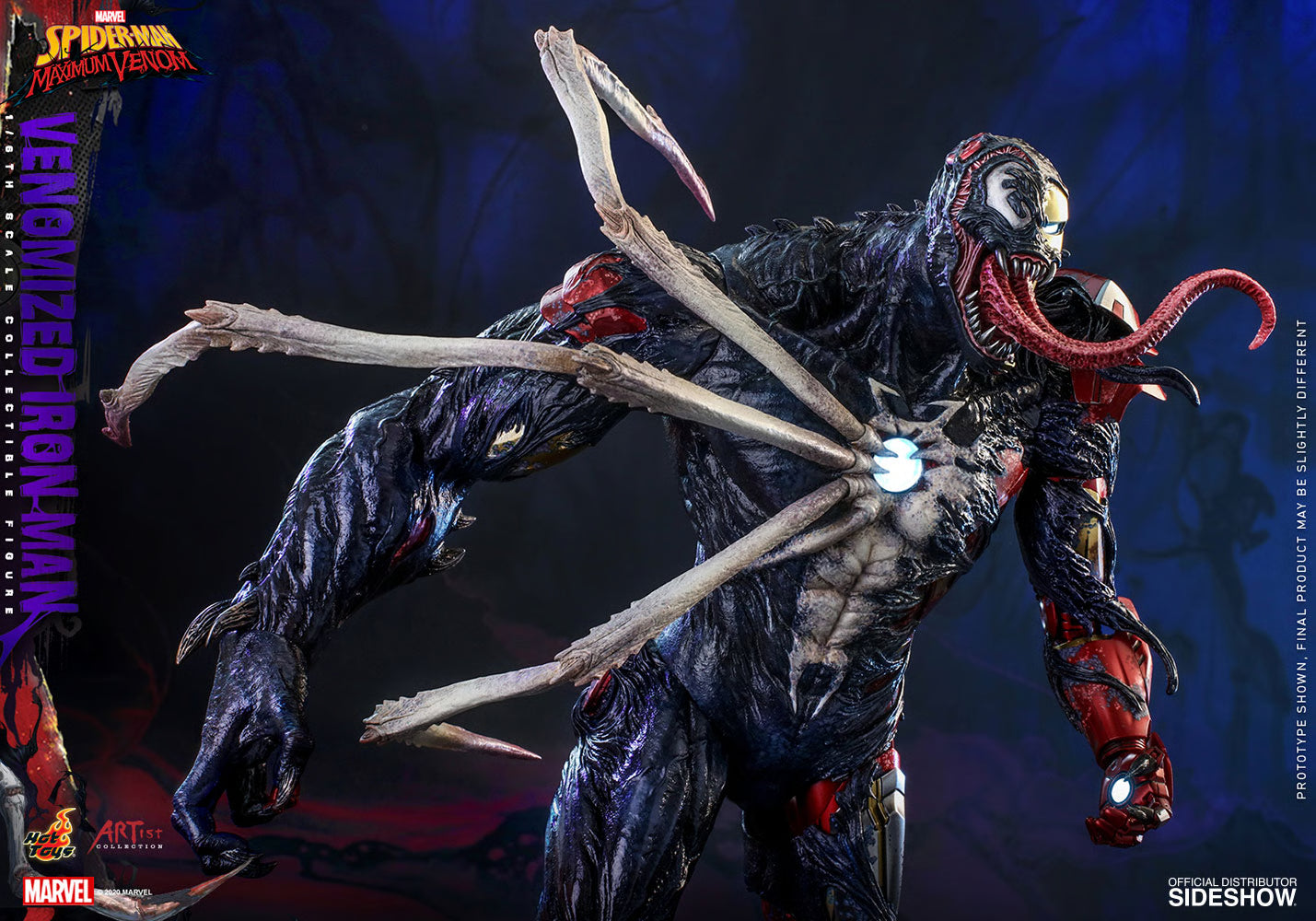 Venomized Iron Man Sixth Scale Figure By Hot Toys