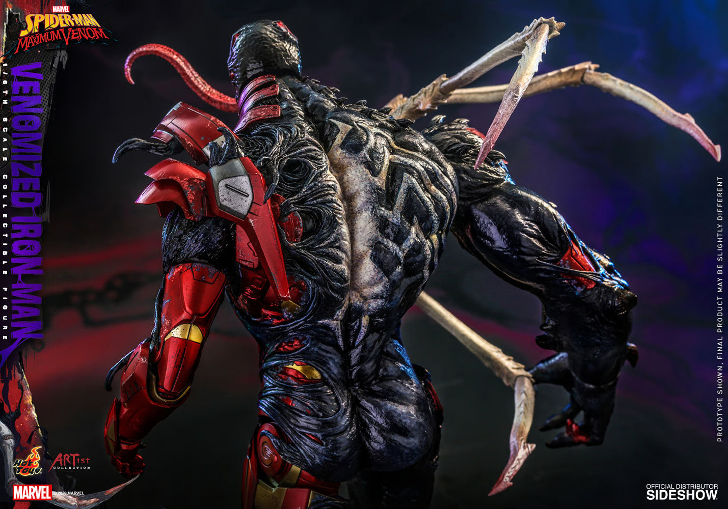 Venomized Iron Man Sixth Scale Figure By Hot Toys
