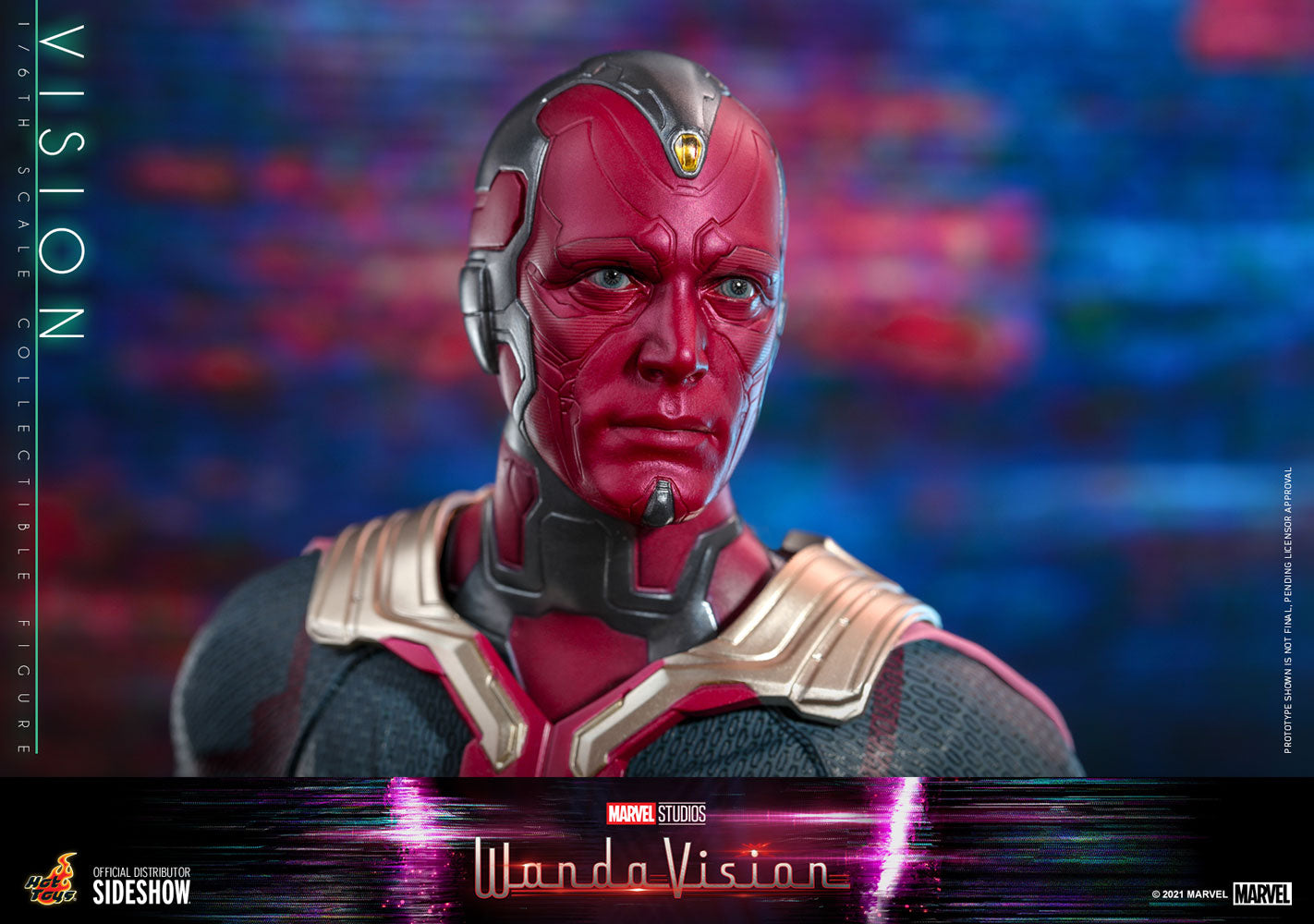 Vision (Wanda Vision) Sixth Scale Figure By Hot Toys