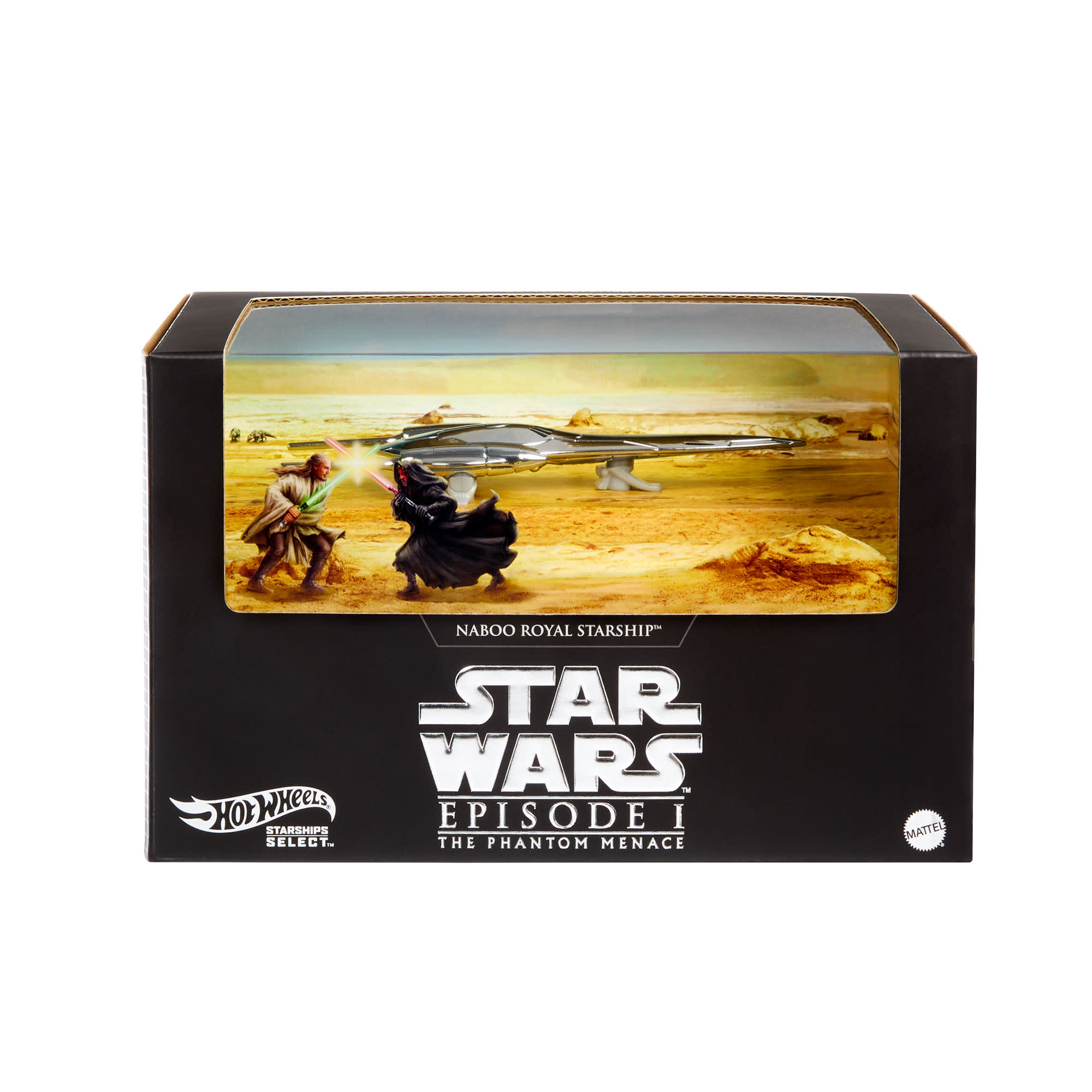 Hot Wheels STAR WARS Royal Naboo Starship Creations Exclusive