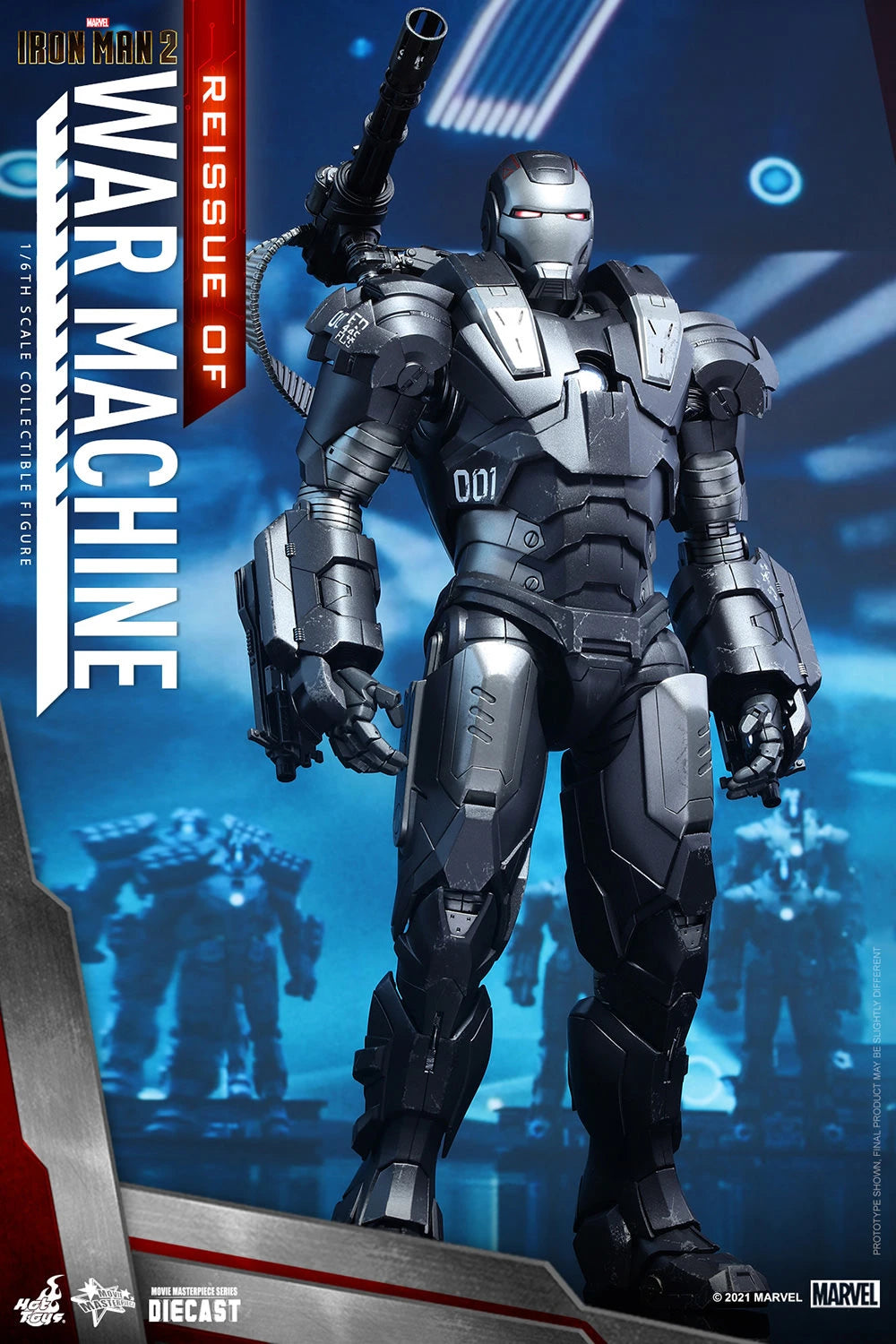 WAR MACHINE Sixth Scale Figure By Hot Toys