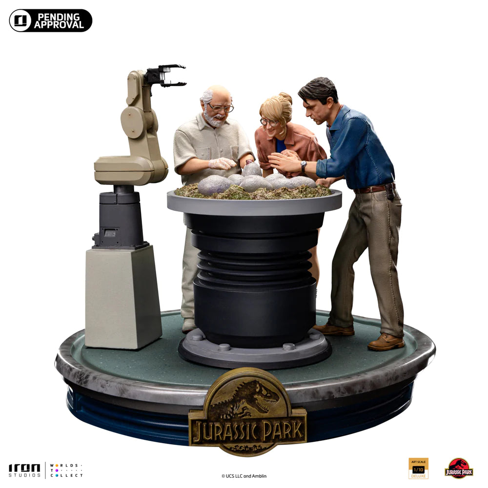 Jurassic Park Dino Hatching 1/10 Art Scale Limited Edition Statue