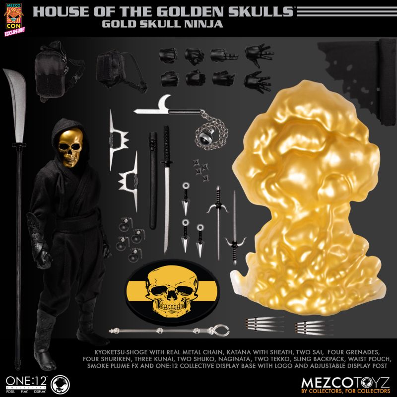 House Of The Golden Skulls By Mezco