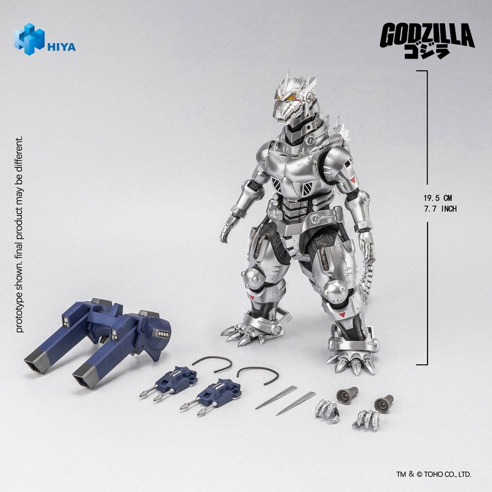 Godzilla Against Mechagodzilla Mechagodzilla MFS-3 Exquisite Basic Series Action Figure