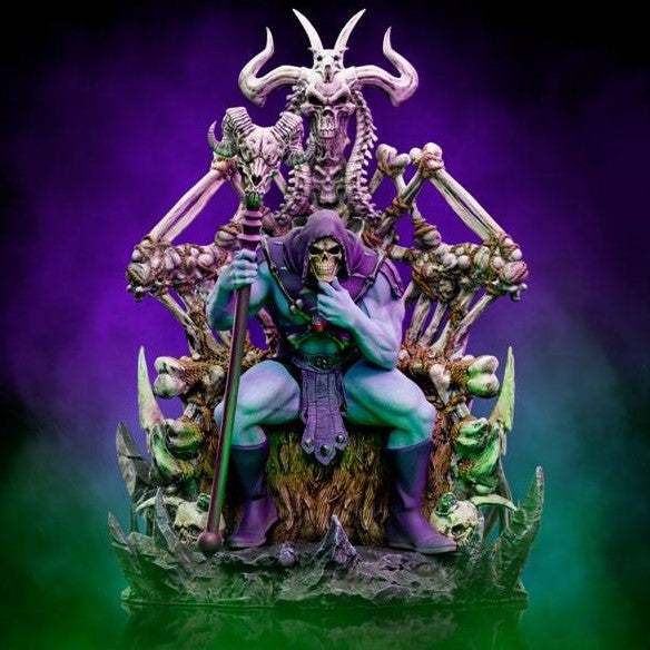 Skeletor On Throne By Iron Studios