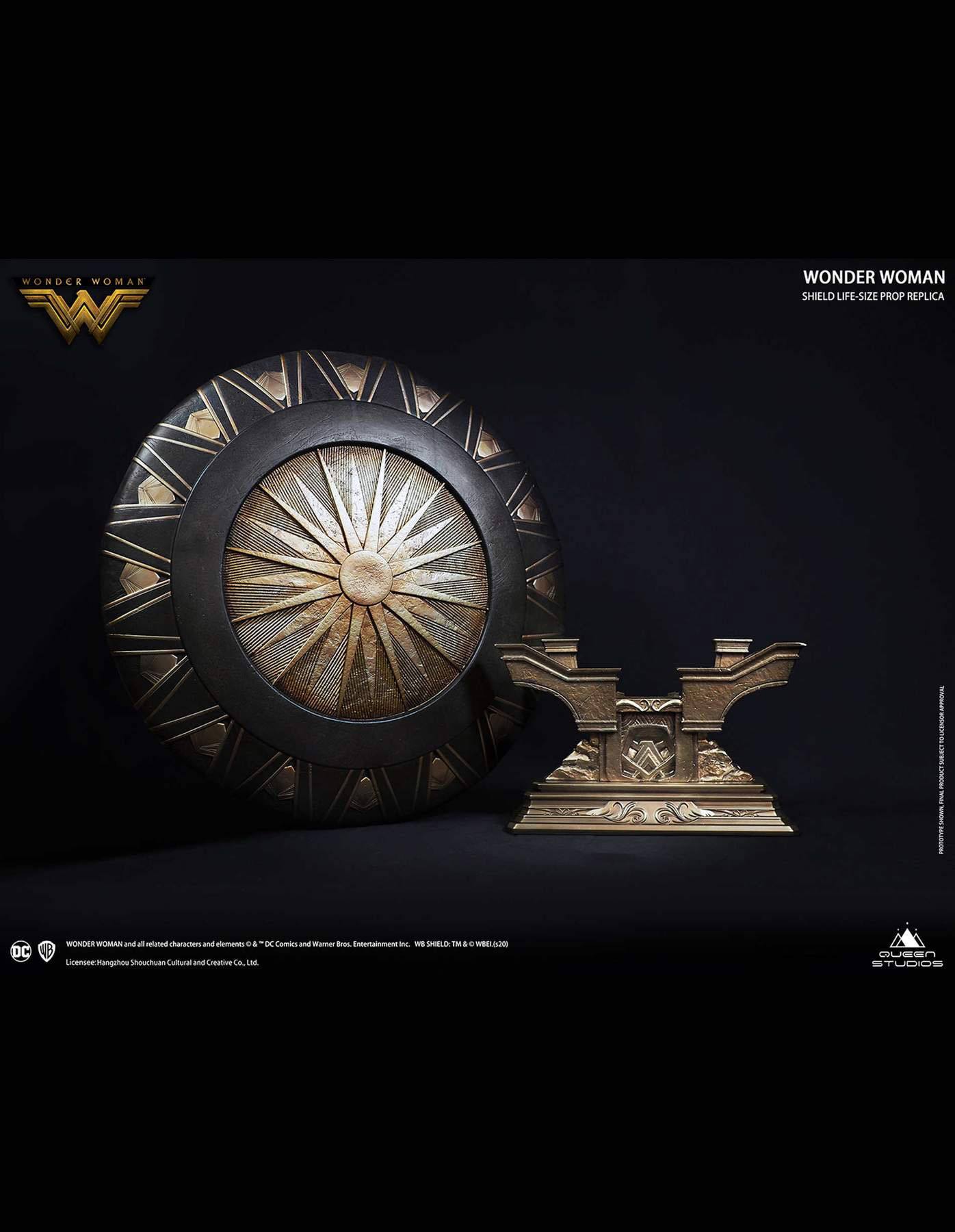 Wonder Woman Shield Life-Size Replica By Queen Studios