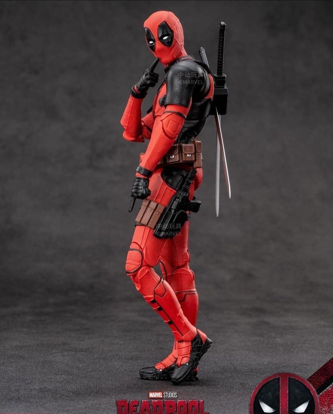 ZD Toys 1/10 Deadpool Action Figure