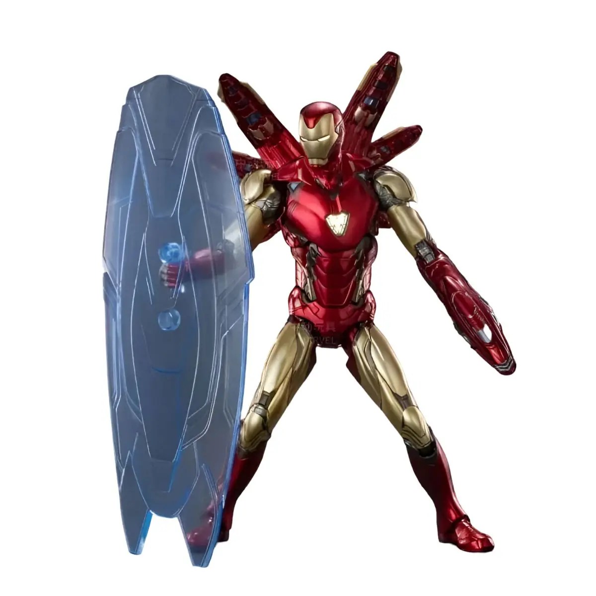 Iron Man Mark 85 Avengers Endgame Nano Suit Ver. 2.0 Deluxe Edition Action Figure by ZD Toys