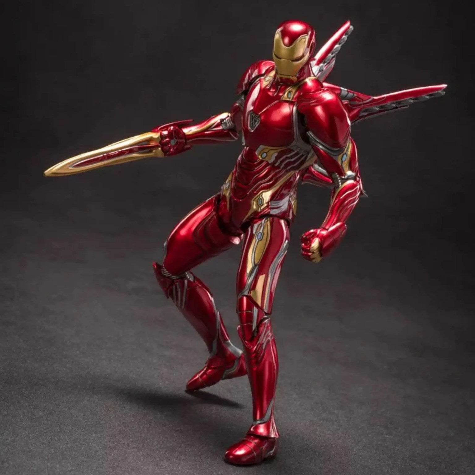 Iron Man Mark 50 (L) Luxury Edition Avengers Infinity War Nano Suit by ZD Toys